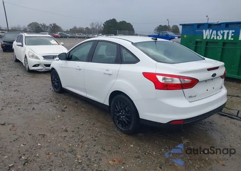 2012 Ford Focus Se из США, поврежденный, VIN 1FAHP3F26CL389860